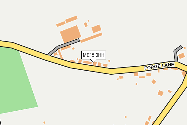 ME15 0HH map - OS OpenMap – Local (Ordnance Survey)