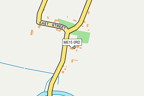 ME15 0RD map - OS OpenMap – Local (Ordnance Survey)