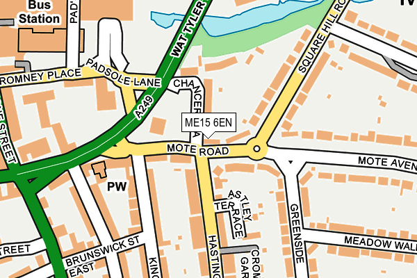 ME15 6EN map - OS OpenMap – Local (Ordnance Survey)