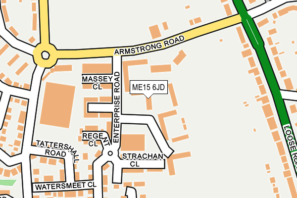 Map of RGE RECYCLING LTD at local scale