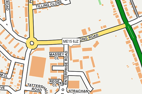 Map of JEDBRIG SERVICES LIMITED at local scale