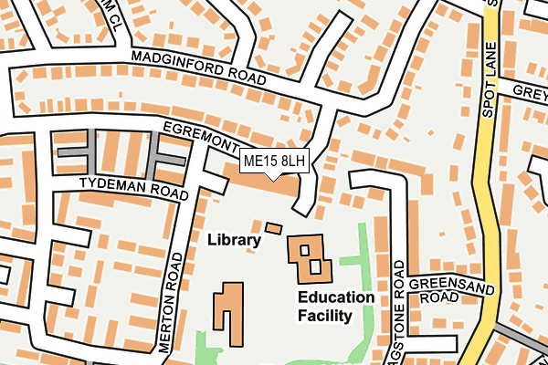 Map of BRONZIN BEAUTY SALON LIMITED at local scale