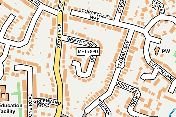 Map of TREK PLUMBING AND HEATING LTD at local scale