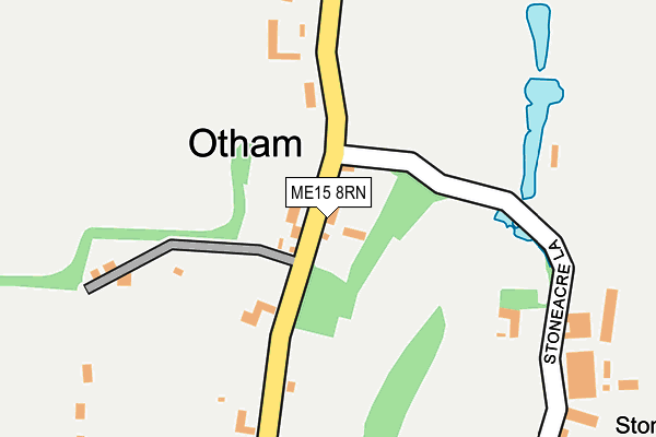 ME15 8RN map - OS OpenMap – Local (Ordnance Survey)