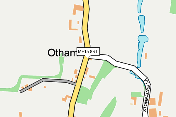 ME15 8RT map - OS OpenMap – Local (Ordnance Survey)