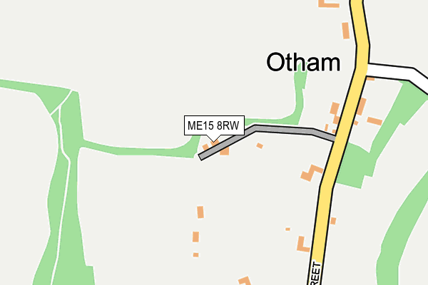 ME15 8RW map - OS OpenMap – Local (Ordnance Survey)