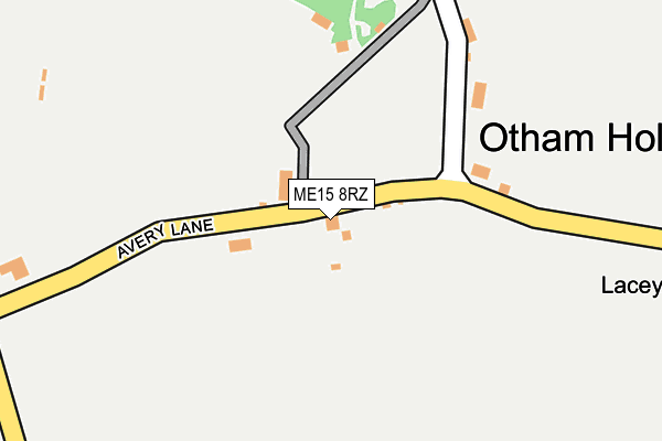 ME15 8RZ map - OS OpenMap – Local (Ordnance Survey)