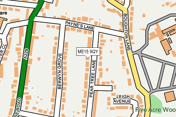 Map of PHYSIOFIT KENT LIMITED at local scale