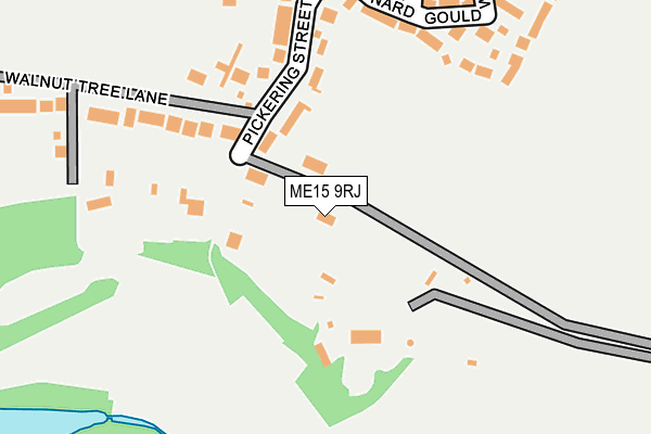 ME15 9RJ map - OS OpenMap – Local (Ordnance Survey)
