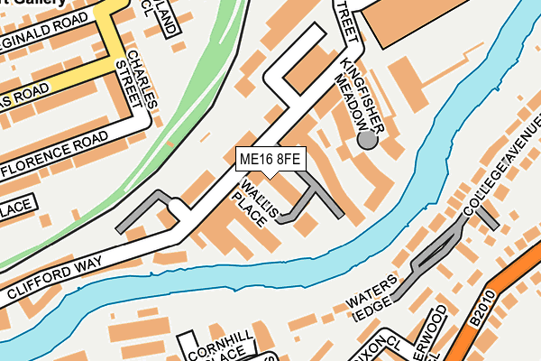 ME16 8FE map - OS OpenMap – Local (Ordnance Survey)