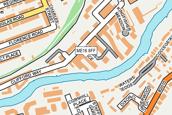 ME16 8FF map - OS OpenMap – Local (Ordnance Survey)