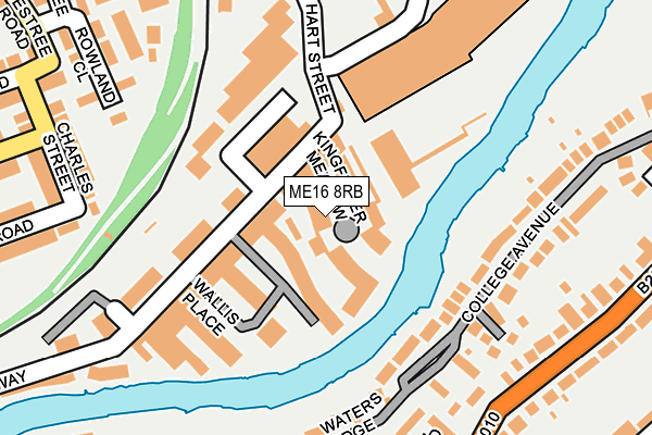 ME16 8RB map - OS OpenMap – Local (Ordnance Survey)