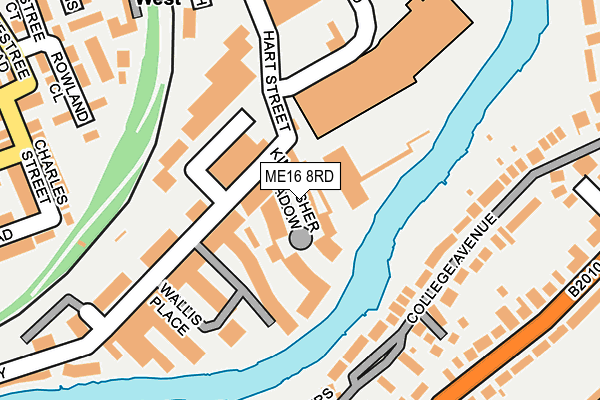ME16 8RD map - OS OpenMap – Local (Ordnance Survey)