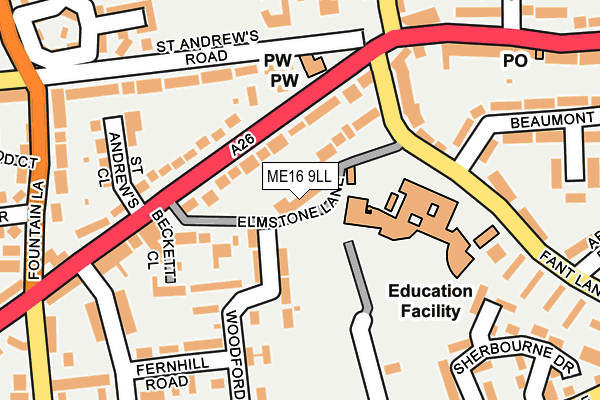 Map of JAMES EDUCATIONAL CONSULTING LIMITED at local scale