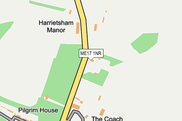 ME17 1NR map - OS OpenMap – Local (Ordnance Survey)