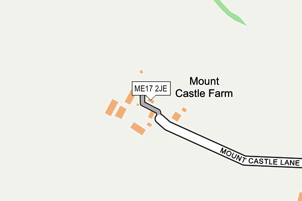 ME17 2JE map - OS OpenMap – Local (Ordnance Survey)
