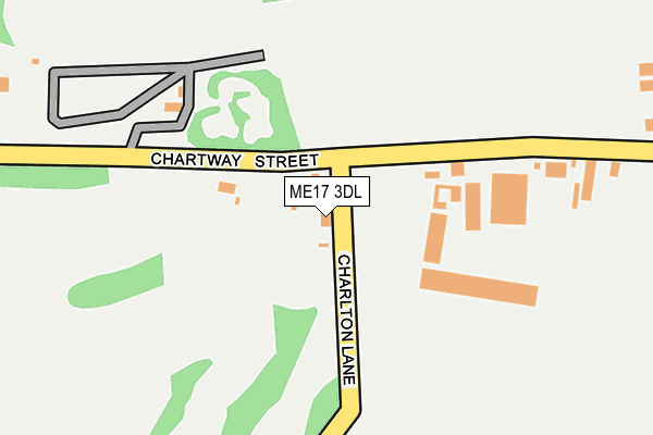 ME17 3DL map - OS OpenMap – Local (Ordnance Survey)