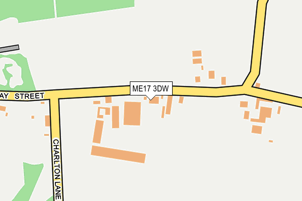 ME17 3DW map - OS OpenMap – Local (Ordnance Survey)