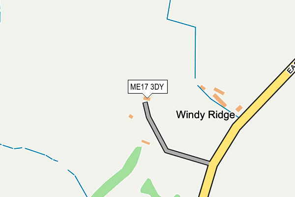 ME17 3DY map - OS OpenMap – Local (Ordnance Survey)