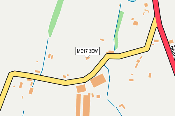 ME17 3EW map - OS OpenMap – Local (Ordnance Survey)
