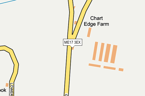 ME17 3EX map - OS OpenMap – Local (Ordnance Survey)