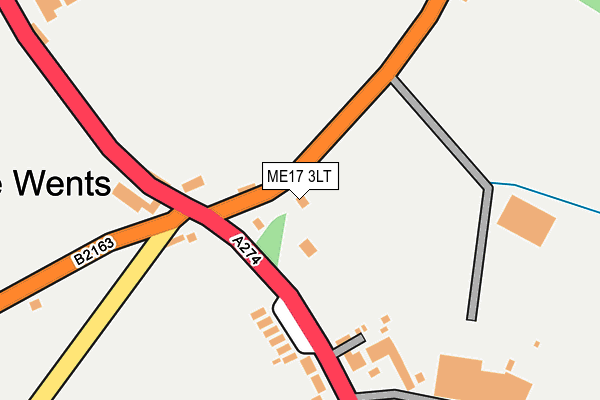 ME17 3LT map - OS OpenMap – Local (Ordnance Survey)