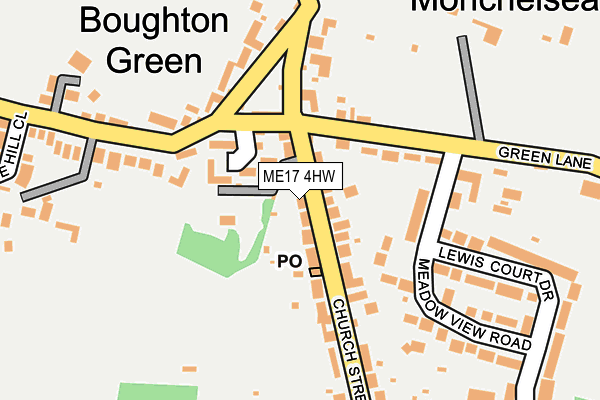 Map of DCA KENT LTD at local scale