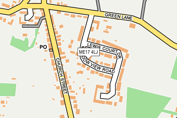 Map of LEN VALLEY DESIGN AND BUILD LTD at local scale