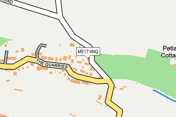 ME17 4NQ map - OS OpenMap – Local (Ordnance Survey)