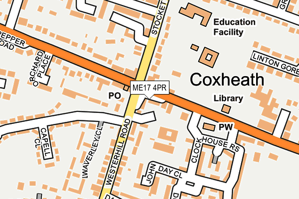 Map of EXTRACTOR CLEAN LTD at local scale