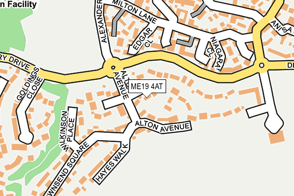 Map of COACHING AND CHANGE LIMITED at local scale