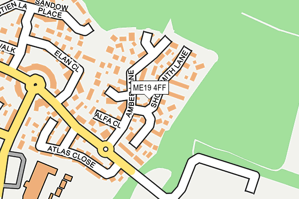 Map of HORIZON FITNESS LIMITED at local scale