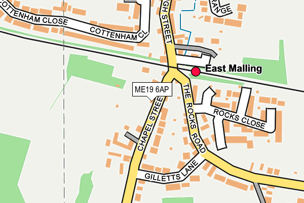 Map of FAMILY MEDICAL GROUP LTD at local scale
