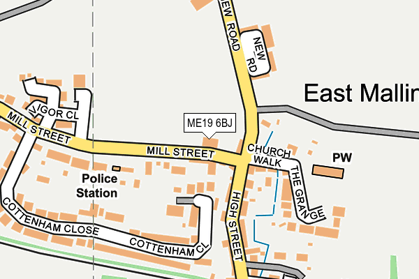 Map of SOFTIQUE LIMITED at local scale
