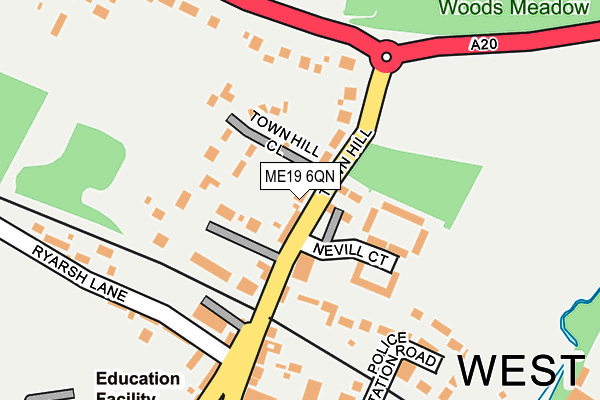 Map of ERRINGTON & WOODGET LIMITED at local scale
