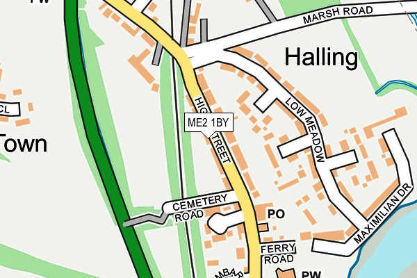 Map of SURREY PLUMBING & HEATING GUILDFORD LIMITED at local scale