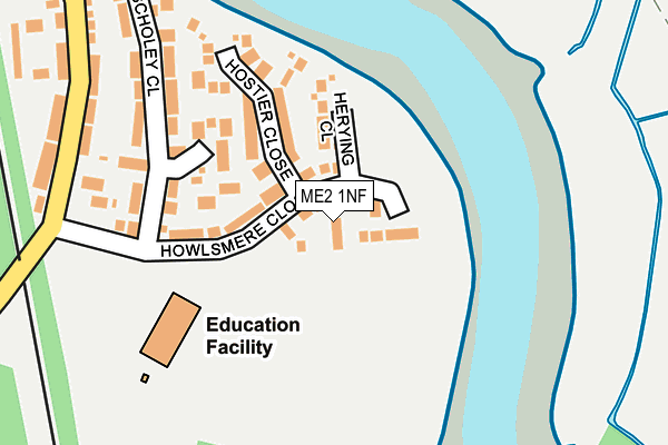 Map of THECOOPERS FAMILY LTD at local scale