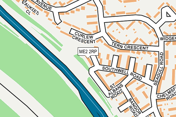 ME2 2RP map - OS OpenMap – Local (Ordnance Survey)