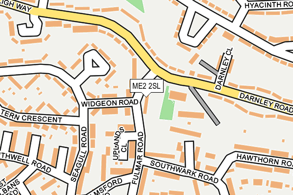 ME2 2SL map - OS OpenMap – Local (Ordnance Survey)