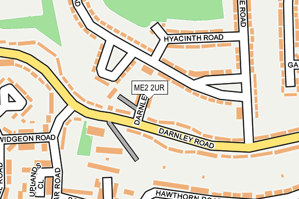 ME2 2UR map - OS OpenMap – Local (Ordnance Survey)