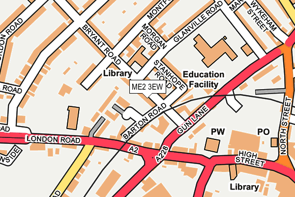 Map of GLAZECRAFT LTD at local scale