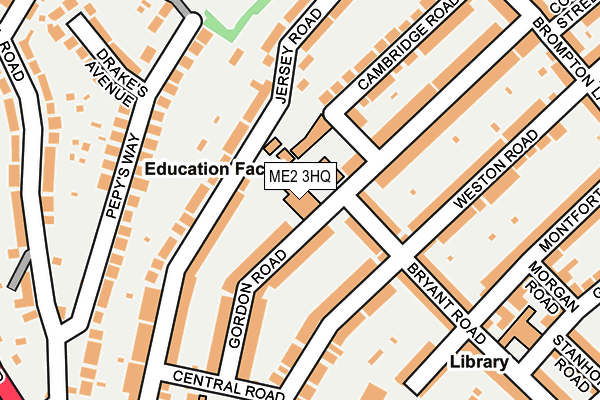 ME2 3HQ map - OS OpenMap – Local (Ordnance Survey)