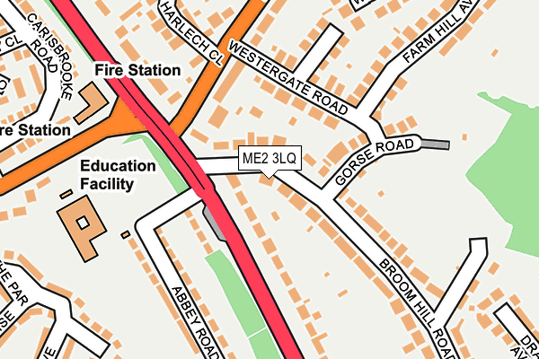 ME2 3LQ map - OS OpenMap – Local (Ordnance Survey)