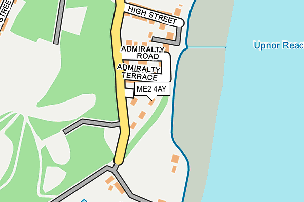 ME2 4AY map - OS OpenMap – Local (Ordnance Survey)