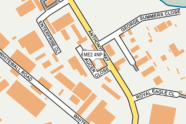 ME2 4NP map - OS OpenMap – Local (Ordnance Survey)