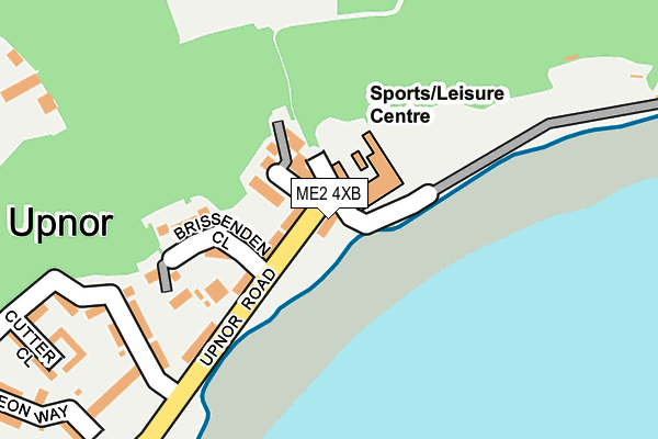 ME2 4XB map - OS OpenMap – Local (Ordnance Survey)