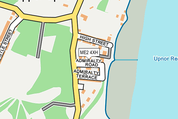 ME2 4XH map - OS OpenMap – Local (Ordnance Survey)