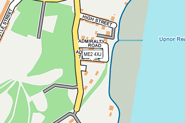 ME2 4XJ map - OS OpenMap – Local (Ordnance Survey)