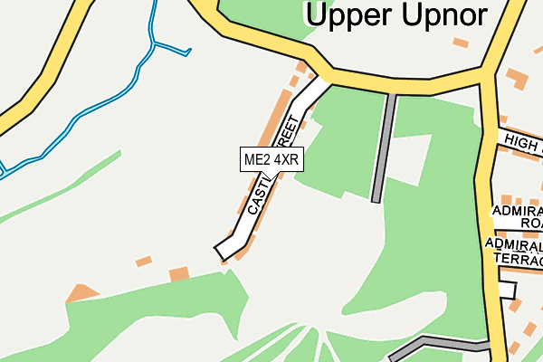 ME2 4XR map - OS OpenMap – Local (Ordnance Survey)