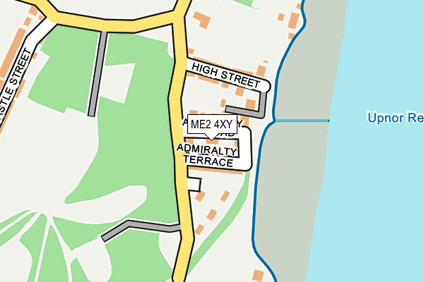 ME2 4XY map - OS OpenMap – Local (Ordnance Survey)
